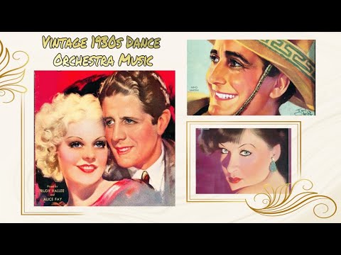 Vintage 1930s American Dance Orchestra Music - Great Depression Music @Pax41
