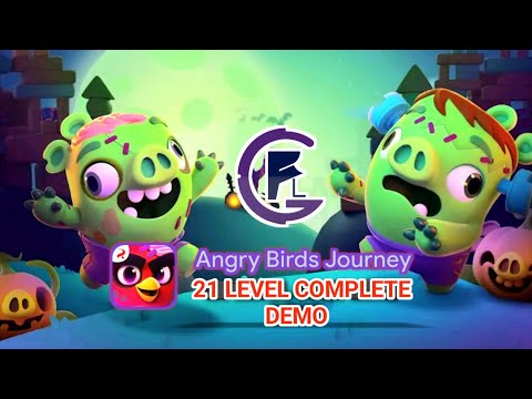 Angry birds 🐥 Journey ( Demo ) first 21 Level complete #01 wow