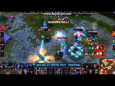 Bjergsen Karma Pentakill | TSM vs CLG Game 2 | Semifinals of NA LCS Spring playoffs