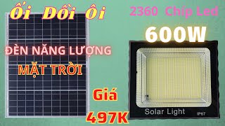 Đánh Giá Đèn Năng Lượng Mặt Trời 600W - 2360 Chíp Led Trên LAZADA