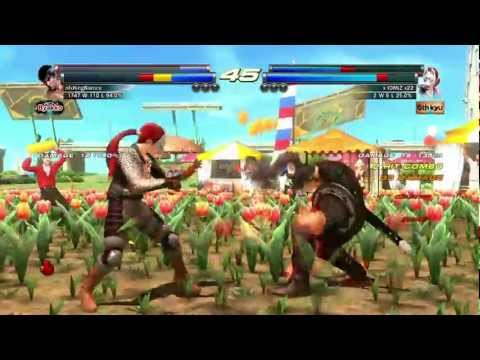 TTT2~ x tOMIZ x22  (Bob & Kunimitsu) vs. nfxKingNamco (Forest & Marshall) HD