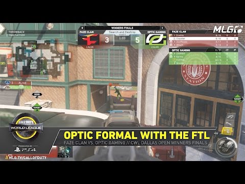 OpTic FormaL's FTL Jump vs FaZe Clan - #CWLDallas Open