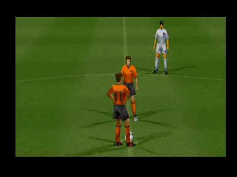 ISS PES 2 - PS1 Gameplay - Mundial #7 - Final - Holanda vs Paraguay - Kluivert es de oro!