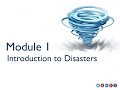 Module 1 - Introduction to Disasters
