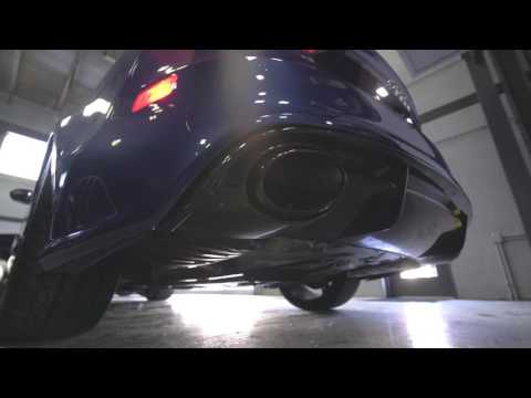 Akrapovic / Audi Sport exhaust system on 2017 Audi RS7 Performance