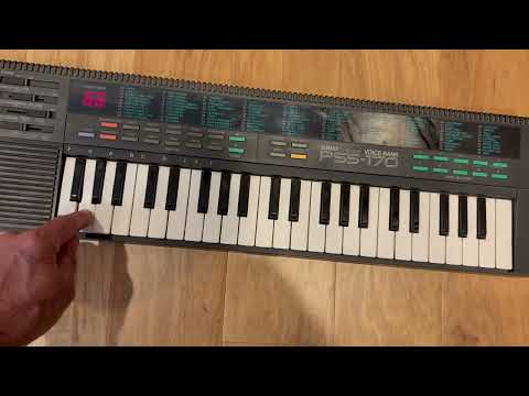 Yamaha PSS-170 Synthesizer 1986 - Black image 14