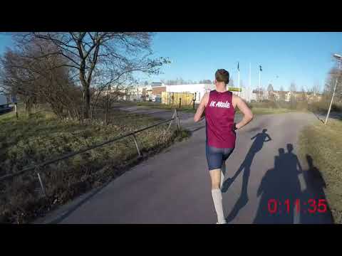 Örebro AIK Halvmaraton 2019 - 21,1 km (Löparperspektiv)