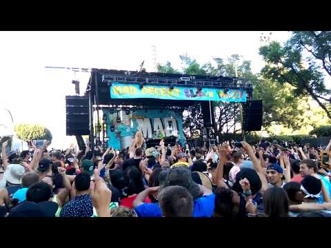 CASHMERE CAT B2B TRIPPY TURTLE @ MAD DECENT BLOCK PARTY LA - 9/13/14 - LA CENTER STUDIOS