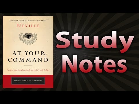 At Your Command by Neville Goddard