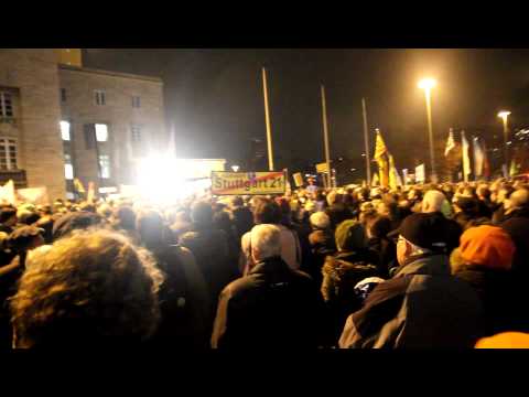 Frau Mappus will oben bleiben: Frau Kächele erzählt vom Besuch bei Mappus -- S21 Montagsdemo