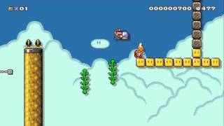 Super Mario Maker - Skyzo 2.0 Speedrun 36.825s