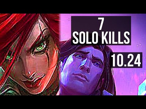 KATARINA vs TARIC (MID) | Penta, 7 solo kills, 1.9M mastery, 900+ games | BR Diamond | v10.24