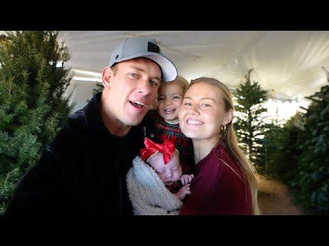 Celebrating our Daughters Adoption Day! Picking out our Christmas Tree!