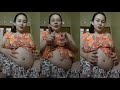 Sweet Pregnant Mother Spoiled Live Alone In The Middle Of The Night