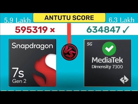 Snapdragon 7s Gen 2 vs Dimensity 7300 || Who iS Best