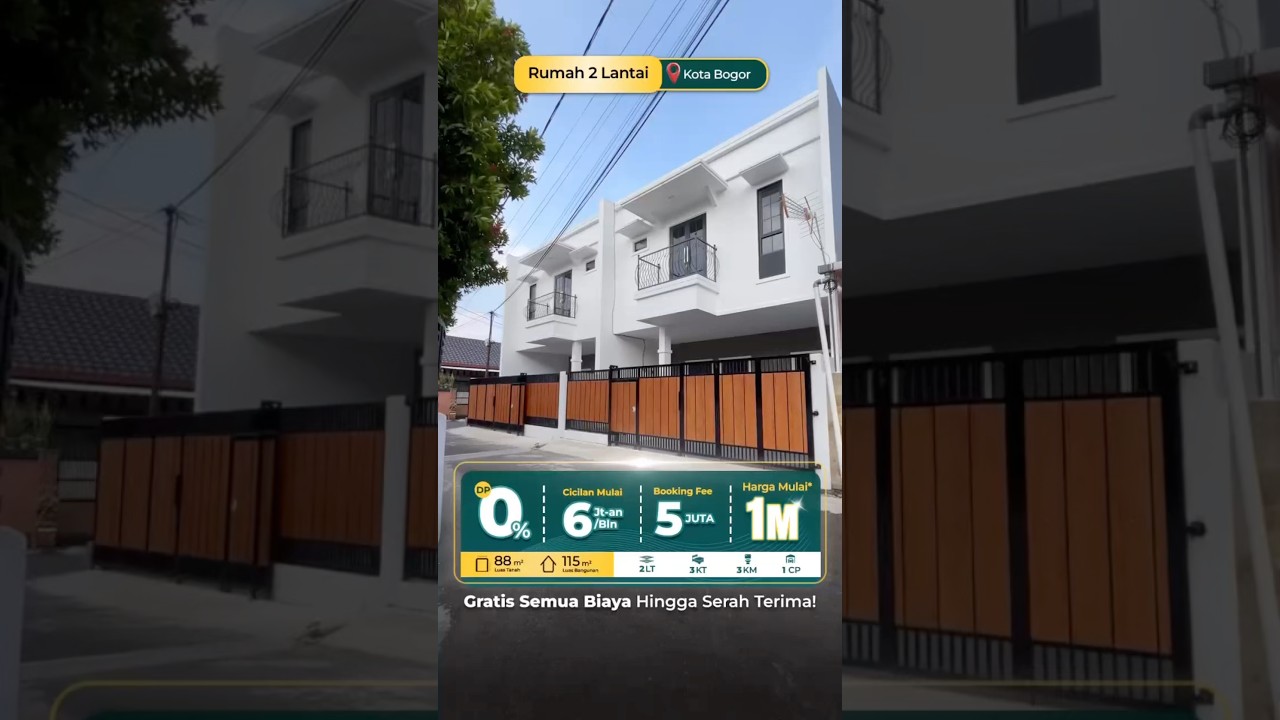 Dijual Rumah Dekat Kebun Raya Residence