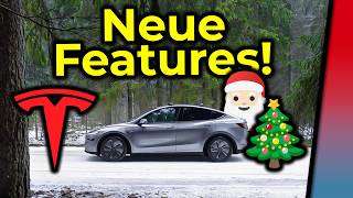 Echt stark: Tesla Neues Weihnachts-Update 2025 - Alle Features erklärt