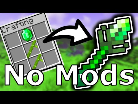 Dybo37 - How to Make a NATURE WAND in Vanilla Minecraft Using ONLY Command Blocks!