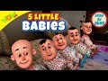 5 Little Babies 3D Animated Kids Songs Hindi Songs For Children Motu Patlu WowKidz