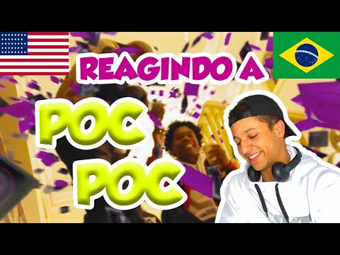 Gringo Americano Reage a Recayd Mob - POC POC ft Derek, Dfideliz, Jé Santiago, MC Igu - Gringo React
