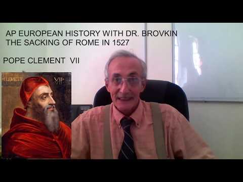 The Sacking of Rome in 1527