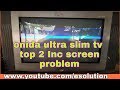 Onida Ultra Slim Tv Top 2 Inc Screen Problem