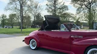 LS3-Powered 1940 Buick Series 50 Super Convertible - Top Operation