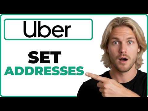 How To Add Home And Work Addresses In Uber App (Working 2026)