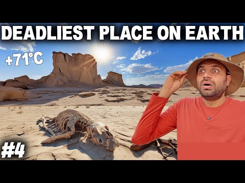 Visiting World’s Hottest Place 70°C, Kalut Desert Iran 🇮🇷
