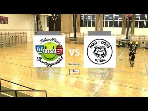TOLNA-MÖZS FSE - MAD DOGS FUTSAL KFT. REGIONÁLIS FUTSAL BAJNOKSÁG BUDAPESTI 1. CSOPORT 3. forduló