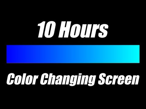 Color Changing Mood Led Lights - Light Blue Dark Blue Screen [10 Hours]