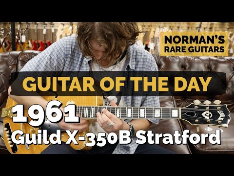 1962 GUILD SF-350 Stratford Starfire in Incredibly Rare All-Mahogany Cherry Finish image 21