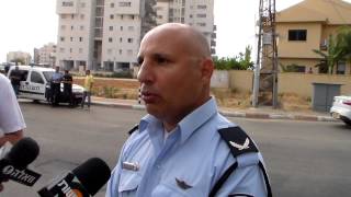 preview picture of video 'רצח בקריית משה ברחוב ששת הימים רחובות'