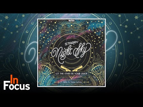 Starry Night Sky - In Focus