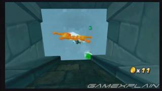 Super Mario Galaxy 2:  Slimy Spring Green Stars