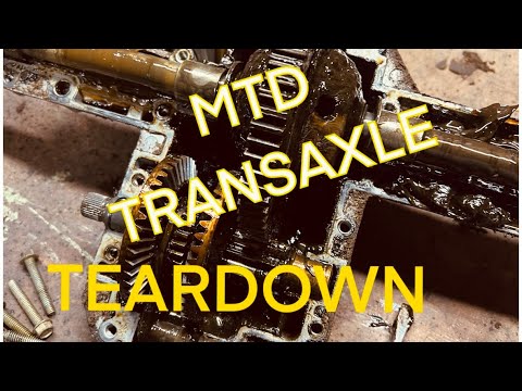 MTD Single Speed Transaxle Teardown