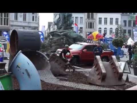 Simone Rishede @ The UCI Trials World Cup 2014 In Antwerp