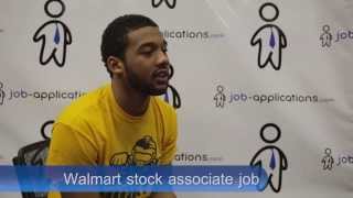 Walmart Interview -  Stock Associate