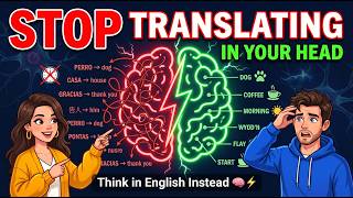 Think in English: Stop Translating to Speak Confidently | English Speaking Practice