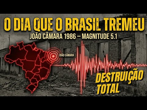 O "maior" terremoto já registrado no Brasil (em danos) | Sismo de João Câmara (1986)
