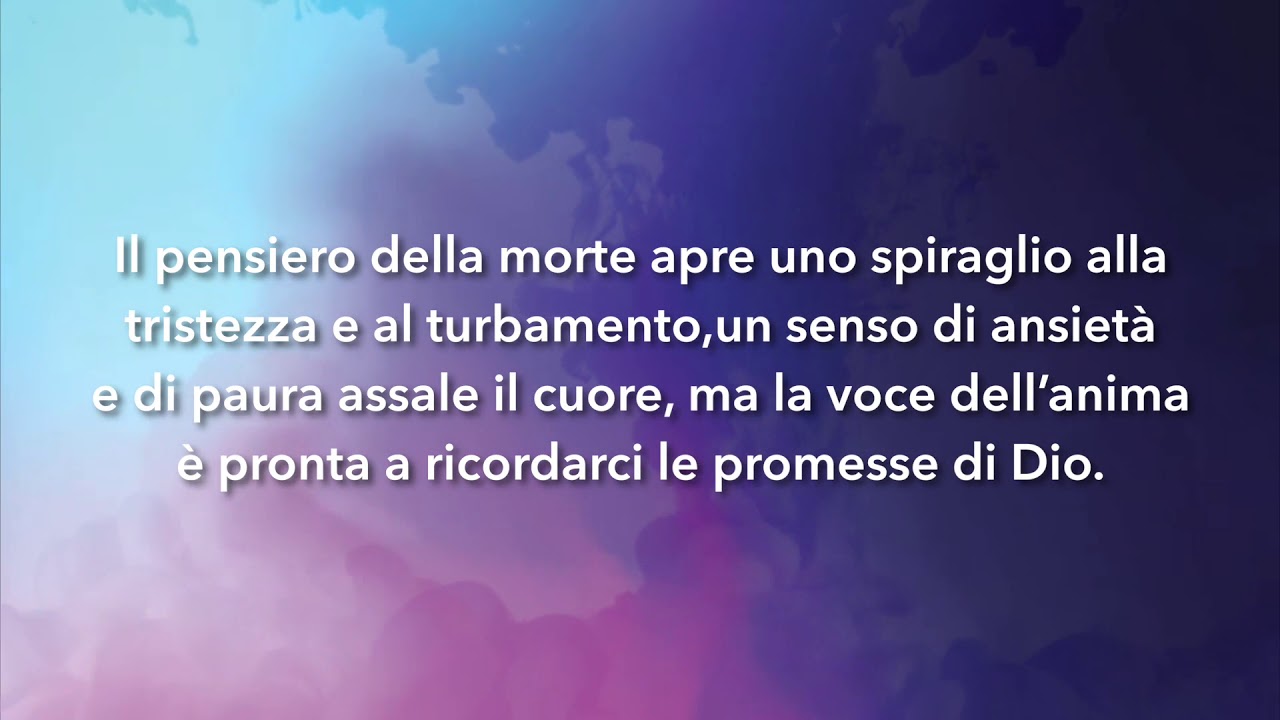 Meditazione Calendario "Parole di Vita" del 14 Maggio 2019