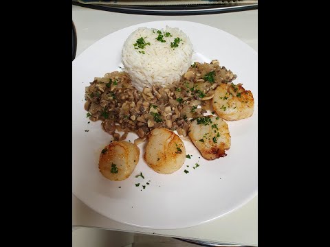 SAINT-JACQUES ET DUXELLES DE CHAMPIGNONS DE PARIS