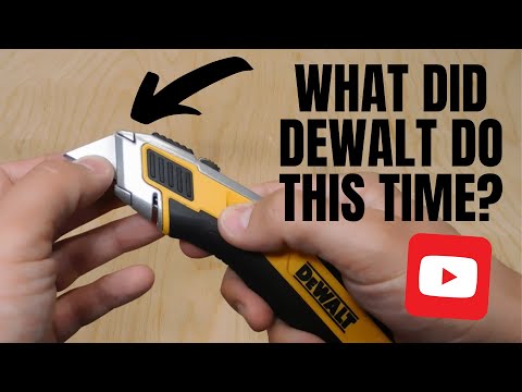 DEWALT HOME RUN OR FAIL??? PLEASE COMMENT - DEWALT Retractable Utility Knife (#DWHT10295) - Review