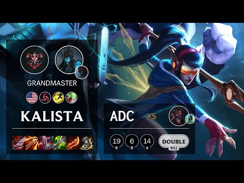 Kalista ADC vs Lucian - NA Grandmaster Patch 10.24