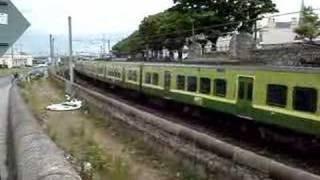 preview picture of video 'Irish Rail DART'