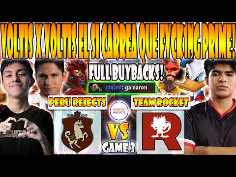 PERU REJECTS vs TEAM ROCKET X BO3[GAME 3] PARKER, SCOFIELD vs FAKER-PGL WALLACHIA SEASON 7: AMERICAS