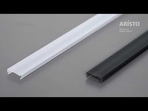 EDGE system: New light diffuser for aluminium LED Shelf