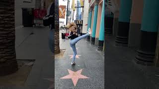 Kickin it in Hollywood 💫