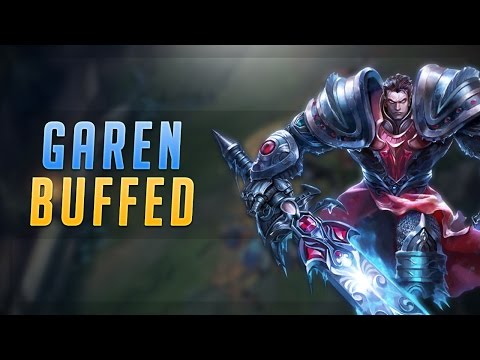 GAREN BUFFED! - SEASON 7 GAREN SUPER TANK! - Road to Challenger #9