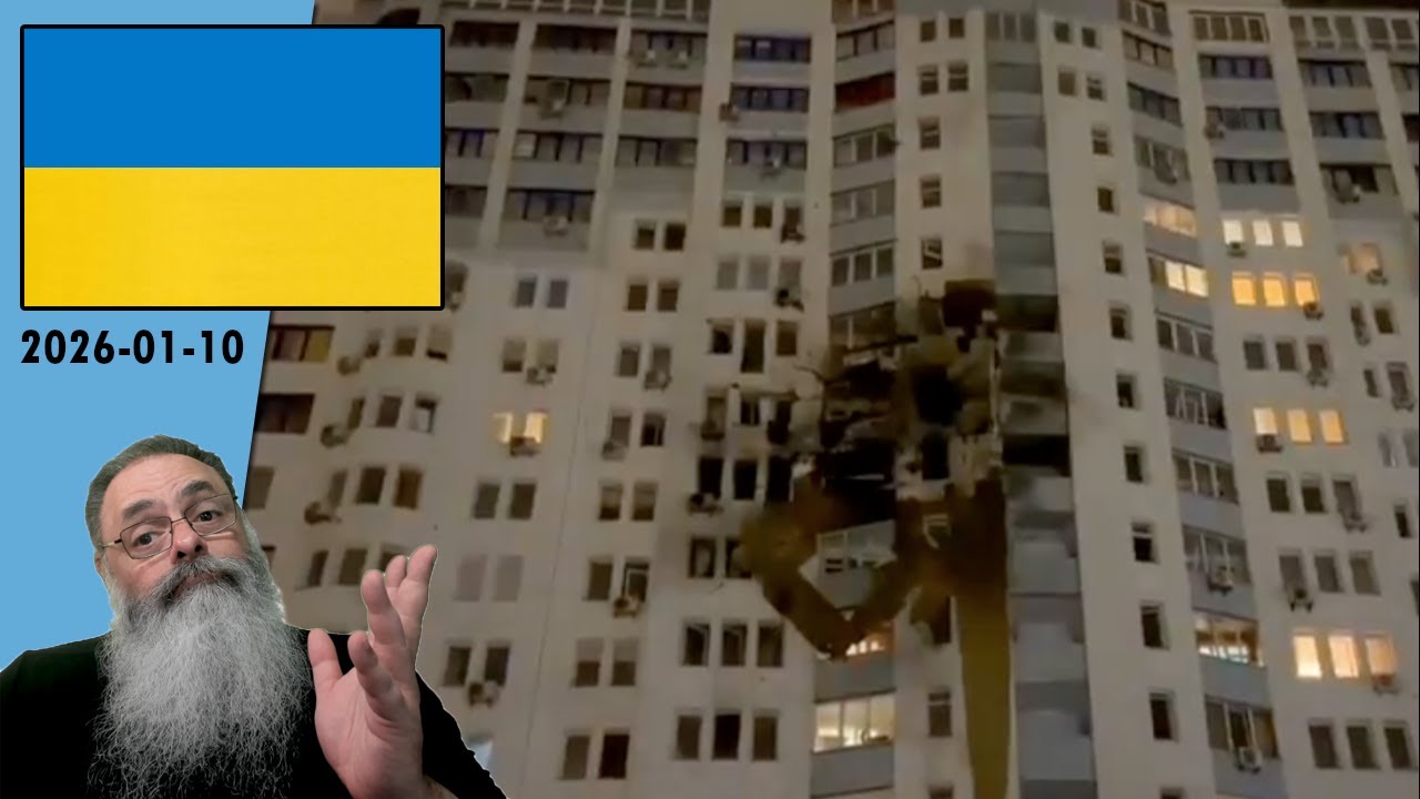 #Ucrânia 2026-01-10: UCRÂNIA consegue RETORNAR LUZ e AQUECIMENTO a KYIV e TRUMP chateado com PUTIN